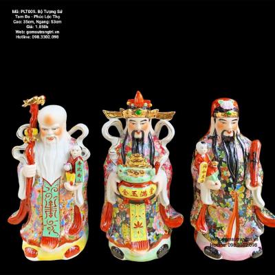 Bộ Tượng Tam Đa Phúc Lộc Thọ